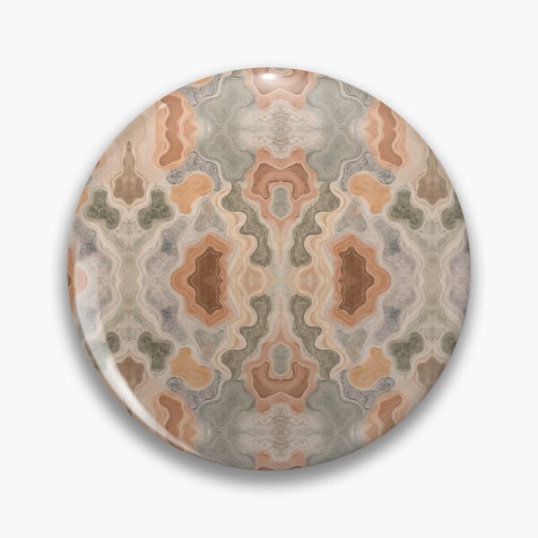 Item preview, Terracotta and Sage Green Fluid Agate Seamless Patte designed and sold by Witsnu7356.