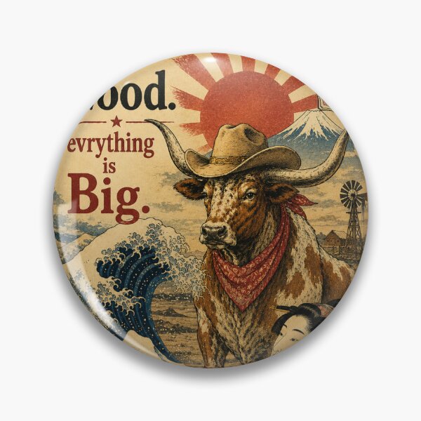 Item preview, Texas is good. Everything is Big. Japanese ukiyoe bijin Edition designed and sold by SamuraiJAP.