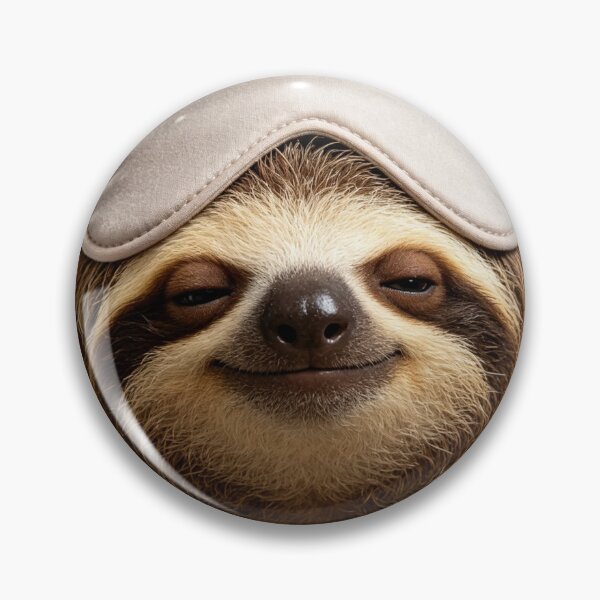 Item preview, Cute Sleepy Sloth Portrait designed and sold by BagFactoryUK.