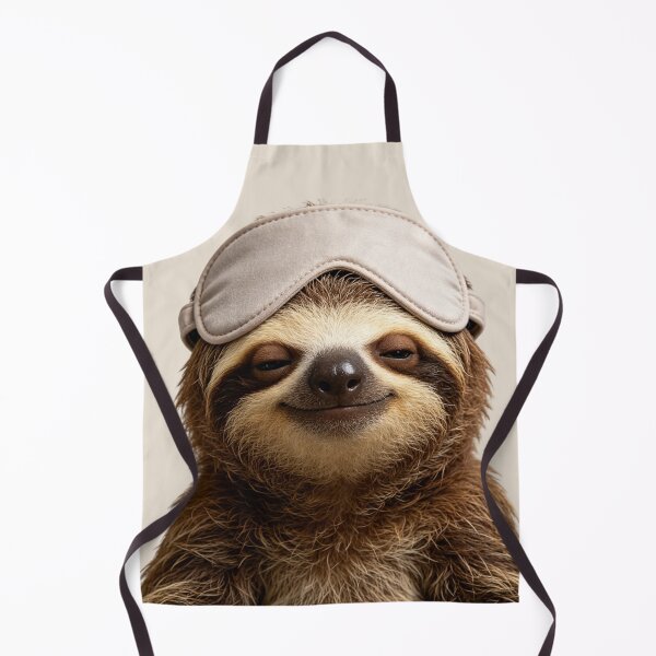 Item preview, Cute Sleepy Sloth Portrait designed and sold by BagFactoryUK.