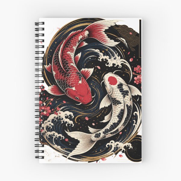 Item preview, Japanese Koi Fish Art | Elegant Koi Carp with Traditional Asian-Inspired Design designed and sold by rushaib.