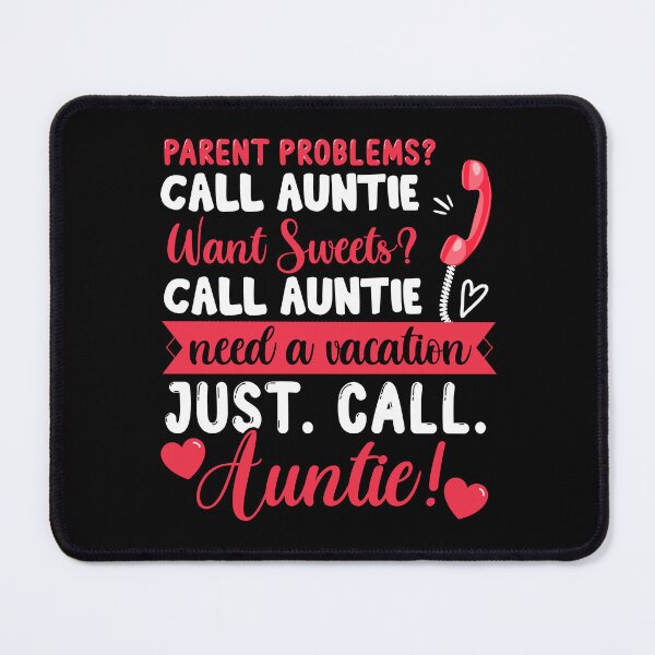 Item preview, Just Call Auntie Funny Family designed and sold by teeperfect.
