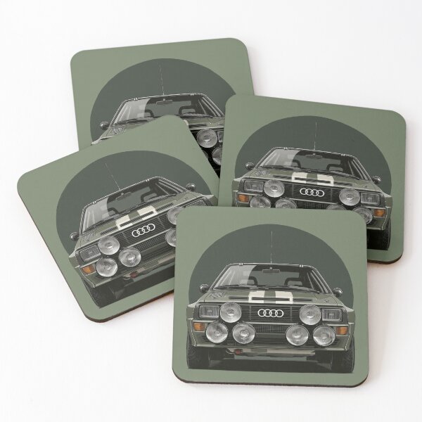Item preview, Vintage Audi Quattro Art designed and sold by Late Theory.