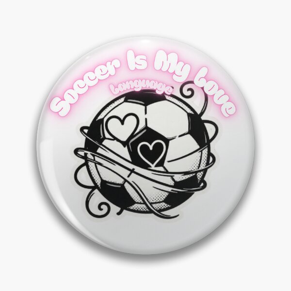 Item preview, Soccer Is My Love Language Funny Soccer Quote Design designed and sold by SKSSTYLe.