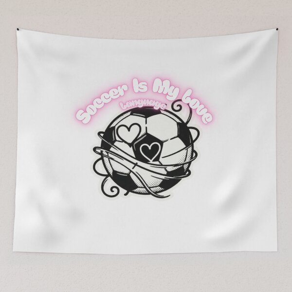 Item preview, Soccer Is My Love Language Funny Soccer Quote Design designed and sold by SKSSTYLe.