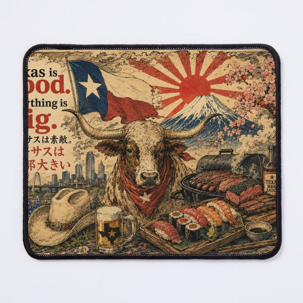 Item preview, Texas is good. Everything is Big. Japanese sushi Edition designed and sold by SamuraiJAP.