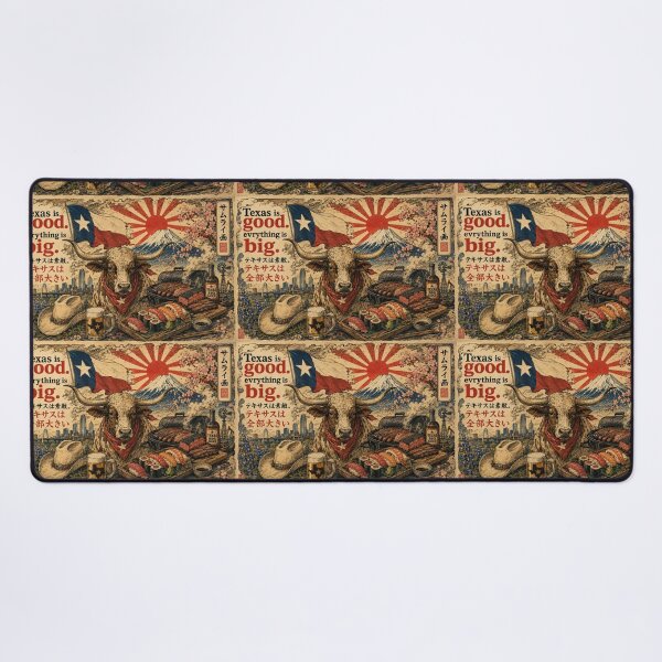 Item preview, Texas is good. Everything is Big. Japanese sushi Edition designed and sold by SamuraiJAP.