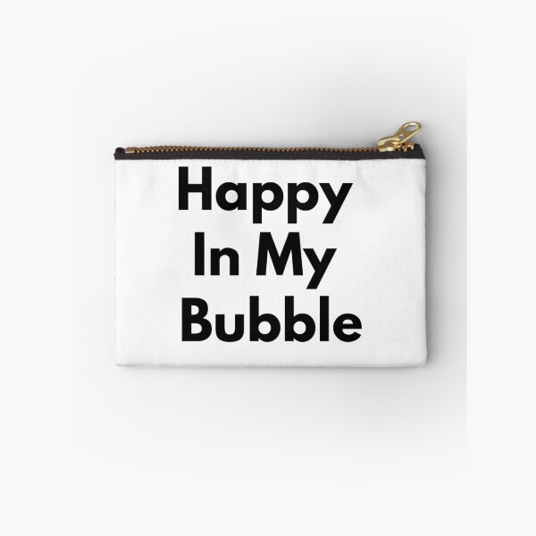 Item preview, Happy In My Bubble Cute Aesthetic Social Anxiety Gift Tee designed and sold by FarazDesign110.
