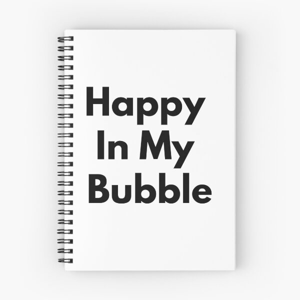 Item preview, Happy In My Bubble Cute Aesthetic Social Anxiety Gift Tee designed and sold by FarazDesign110.