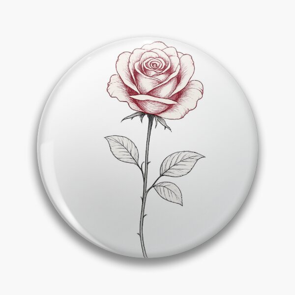 Item preview, Roses in vintage style designed and sold by Side Quest Co..