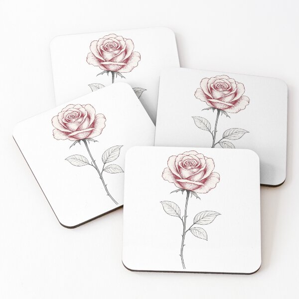 Item preview, Roses in vintage style designed and sold by Side Quest Co..