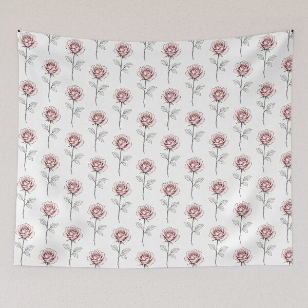 Item preview, Roses in vintage style designed and sold by Side Quest Co..