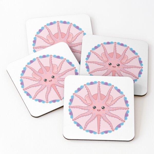 Item preview, Bioluminescent Neon Dumbo Octopus Deep Sea Circle designed and sold by Arc2020.