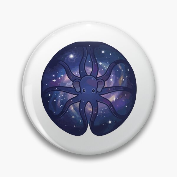 Item preview, Cosmic Galaxy Dumbo Octopus Starry Sea Circle designed and sold by Arc2020.