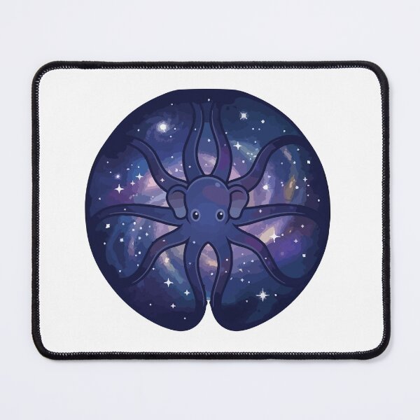 Item preview, Cosmic Galaxy Dumbo Octopus Starry Sea Circle designed and sold by Arc2020.