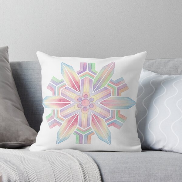 Item preview, Korean Traditional Pastel Geometric Floral Watercolor Pattern designed and sold by Yiruda-Art.