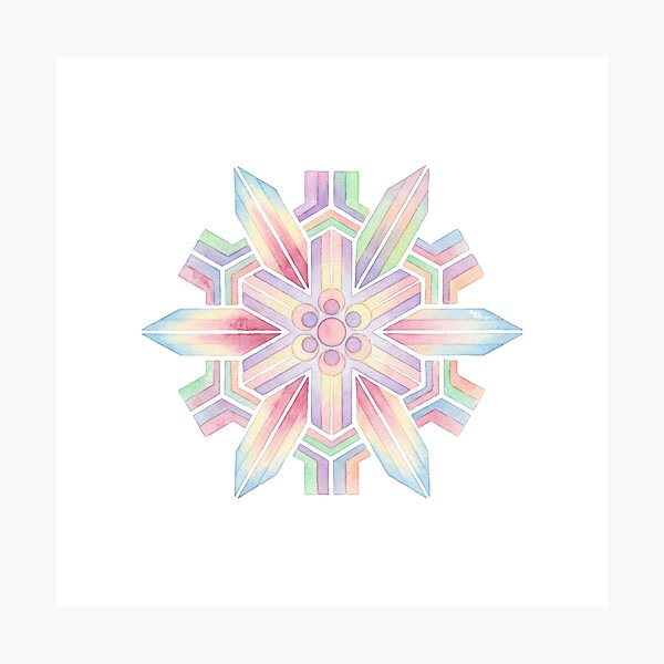 Item preview, Korean Traditional Pastel Geometric Floral Watercolor Pattern designed and sold by Yiruda-Art.