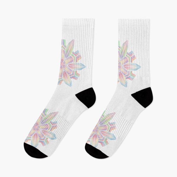 Item preview, Korean Traditional Pastel Geometric Floral Watercolor Pattern designed and sold by Yiruda-Art.
