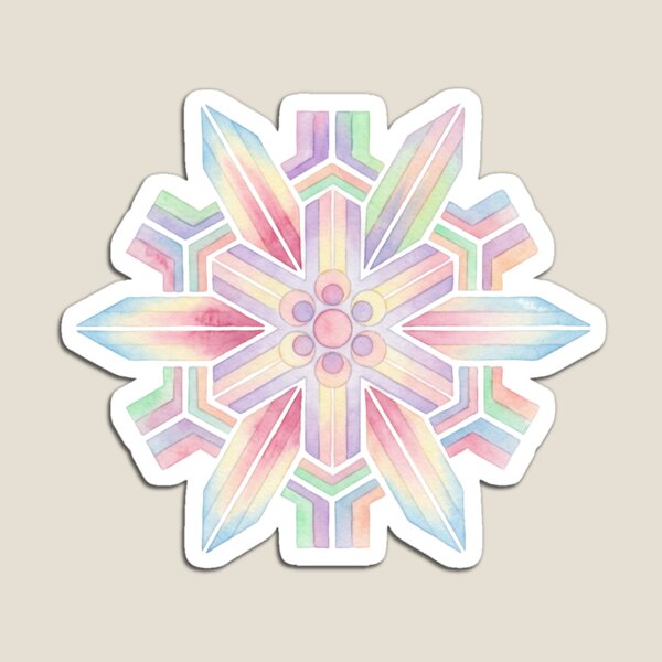 Item preview, Korean Traditional Pastel Geometric Floral Watercolor Pattern designed and sold by Yiruda-Art.