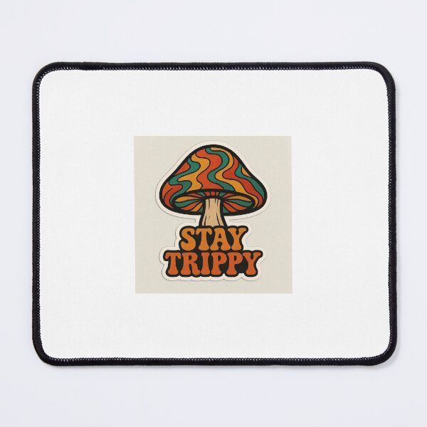 Item preview, Stay Trippy – Psychedelic Mushroom Retro Design | Vibrant 70s Aesthetic designed and sold by Modesigner31.