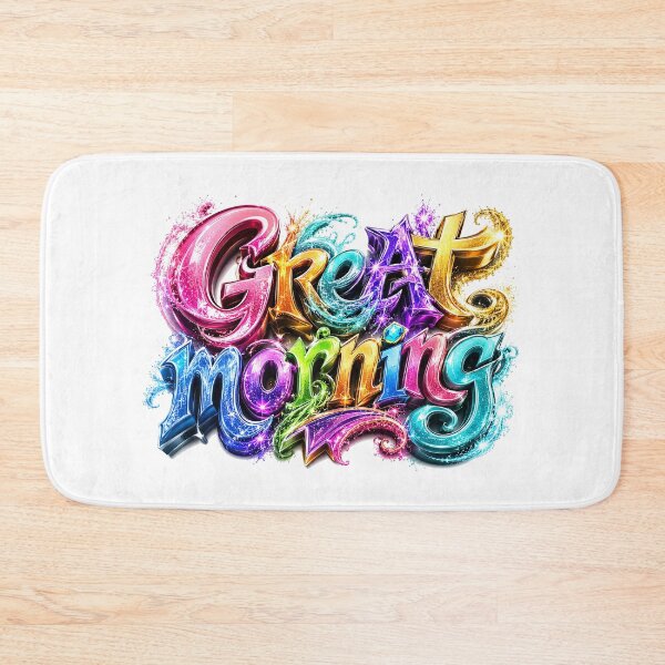 Item preview, Prismdust Morningflare: Great Morning in Magical 3D Graffiti designed and sold by BlissBlvdShop.
