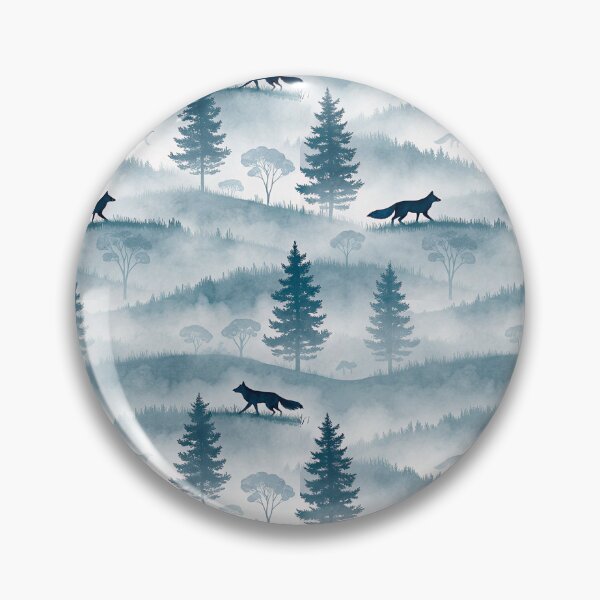 Item preview, Mystic Foxes in the Foggy Woods designed and sold by Soul Path.