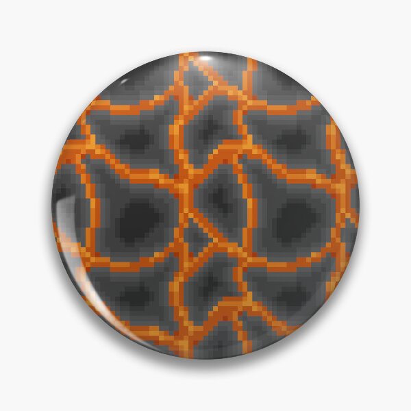 Item preview, Pixelart lava pattern designed and sold by CyberphnxArtz.