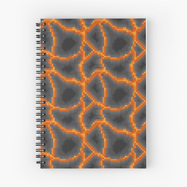 Item preview, Pixelart lava pattern designed and sold by CyberphnxArtz.