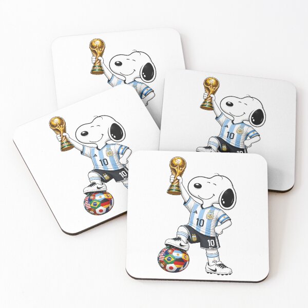 Item preview, Funny Snoopy Argentina Team Champion - World Cup 2026 Soccer Fans designed and sold by Har-vee.