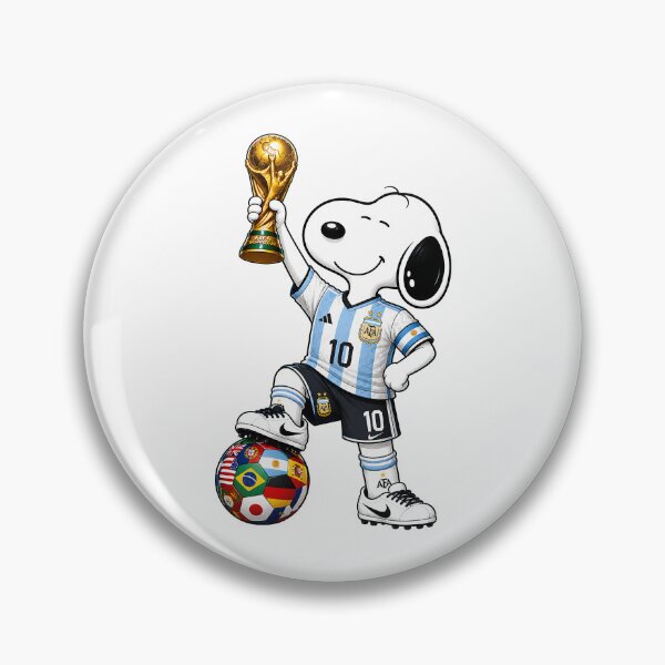 Item preview, Funny Snoopy Argentina Team Champion - World Cup 2026 Soccer Fans designed and sold by Har-vee.