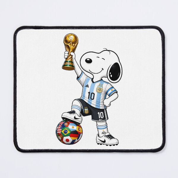 Item preview, Funny Snoopy Argentina Team Champion - World Cup 2026 Soccer Fans designed and sold by Har-vee.