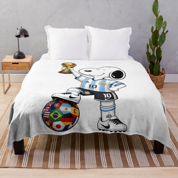 Item preview, Funny Snoopy Argentina Team Champion - World Cup 2026 Soccer Fans designed and sold by Har-vee.