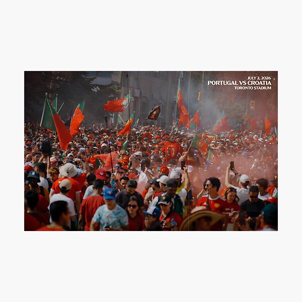 Item preview, Portugal vs Croatia Toronto Stadium July 2 designed and sold by R03Media.