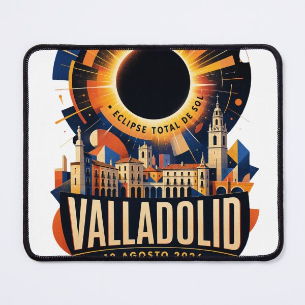 Item preview, Valladolid Eclipse Total de Sol 2026 Spain designed and sold by Print Loft.