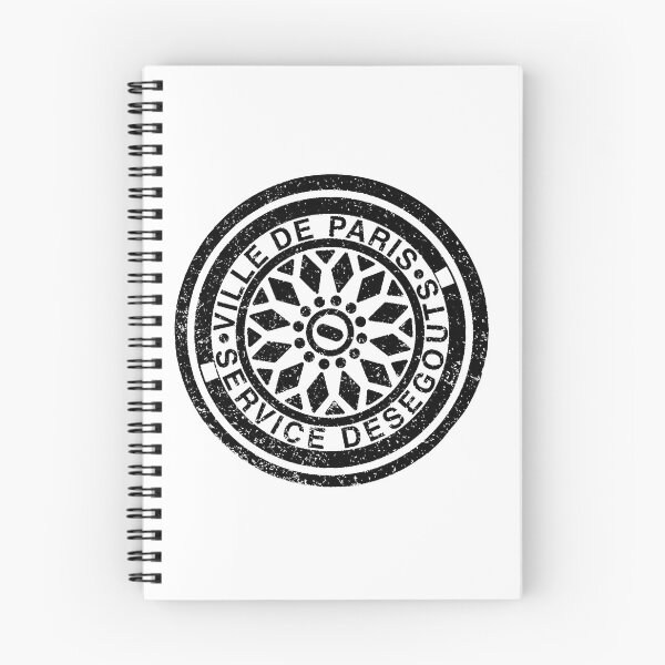 Item preview, Paris Manhole Cover Print - Industrial Street Art designed and sold by Turnip-Fish.