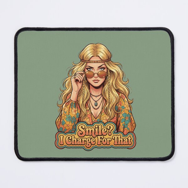 Item preview, Smile? I Charge for That designed and sold by Vintage Sass Society.
