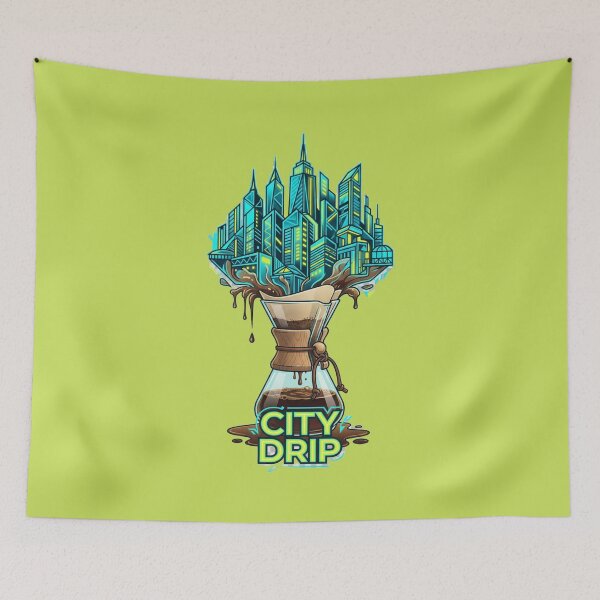 Item preview, City Drip Coffee designed and sold by dreamkaistudios.