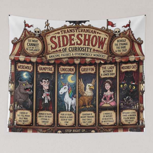 Item preview, Side Show of Curiosity designed and sold by Talpha.