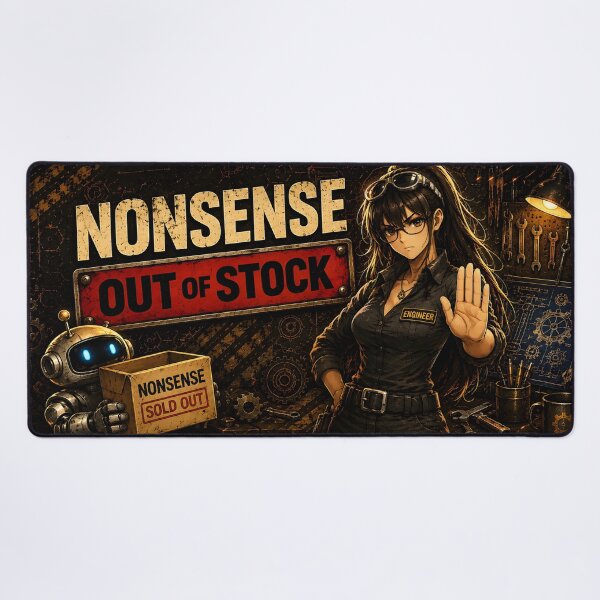Item preview, Out of Stock Engineer Humor designed and sold by Omni Craft .