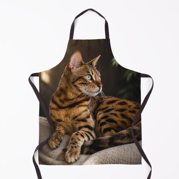 Item preview, Golden Gaze – Bengal Cat Portrait designed and sold by Kimberly Palmer.