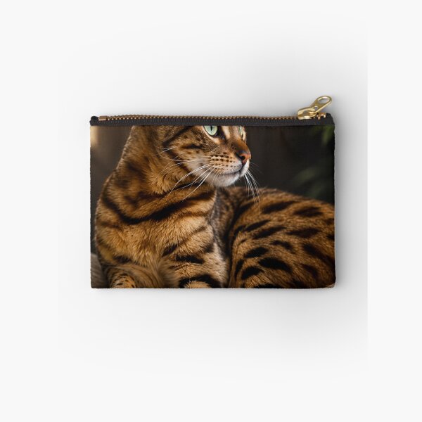 Item preview, Golden Gaze – Bengal Cat Portrait designed and sold by Kimberly Palmer.