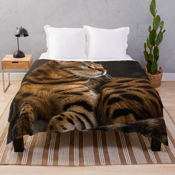 Item preview, Golden Gaze – Bengal Cat Portrait designed and sold by Kimberly Palmer.