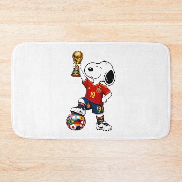 Item preview, Funny Snoopy Spain Team Champion - World Cup 2026 Soccer Fans designed and sold by Har-vee.