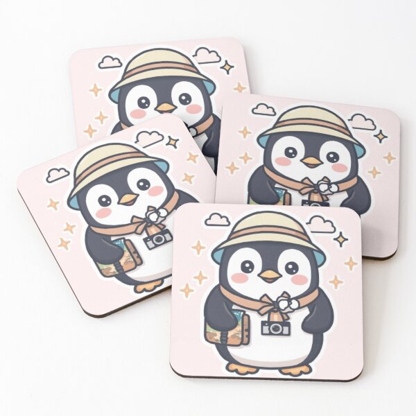Item preview, Cute Adventure Penguin | Kawaii Backpack Traveler Sticker Gift designed and sold by Stylestickers55.