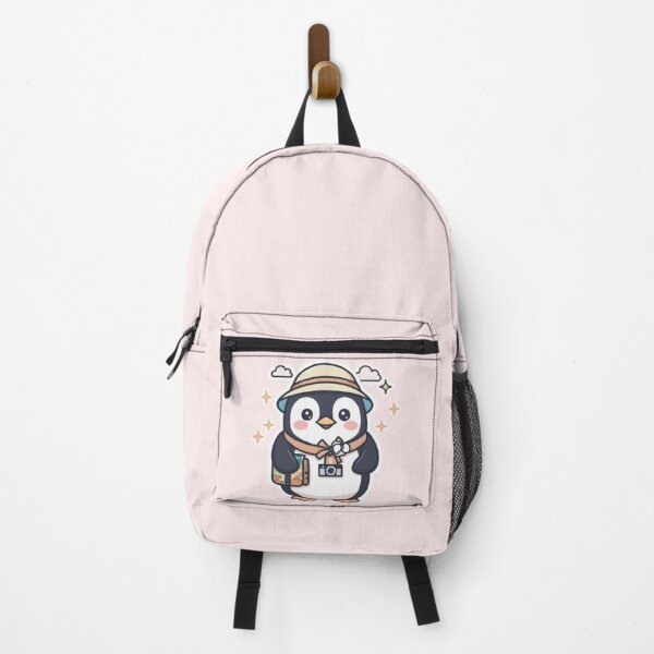 Item preview, Cute Adventure Penguin | Kawaii Backpack Traveler Sticker Gift designed and sold by Stylestickers55.
