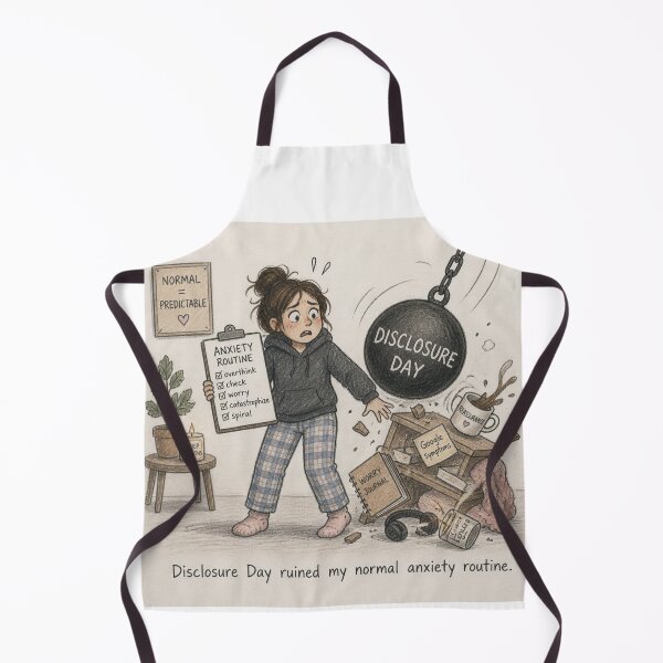 Item preview, Disclosure Day ruined my normal anxiety routine. designed and sold by CinemaChronik.