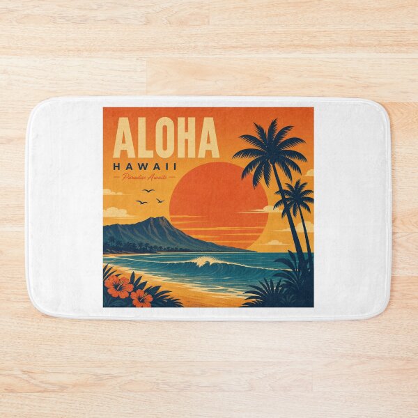 Item preview, Sunset Escape | Retro Tropical Sunset Beach Adventure Graphic T-Shirt designed and sold by rushaib.