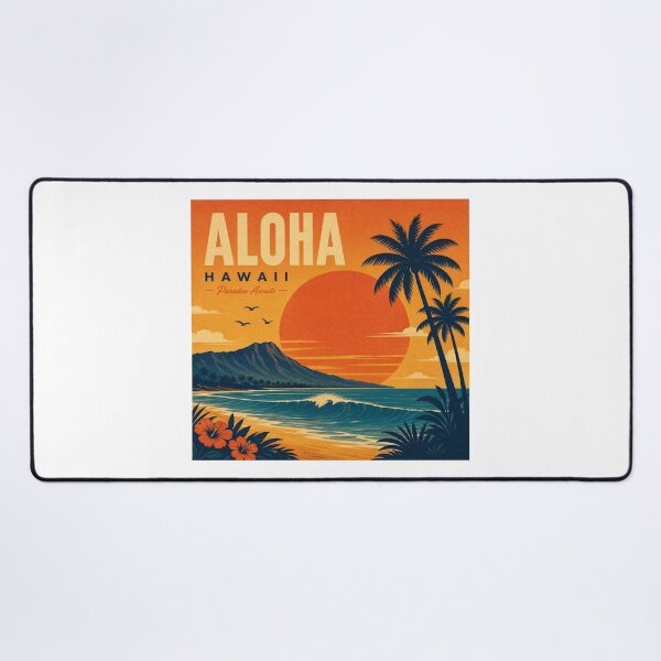 Item preview, Sunset Escape | Retro Tropical Sunset Beach Adventure Graphic T-Shirt designed and sold by rushaib.