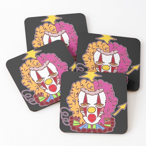 Item preview, Neon Clown Face designed and sold by EdgyCharacter.