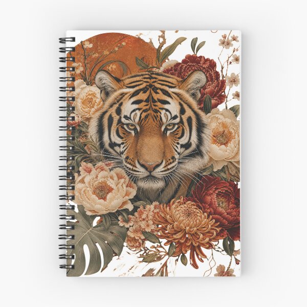 Item preview, Floral Tiger | Botanical Tiger with Wildflowers Graphic T-Shirt designed and sold by rushaib.